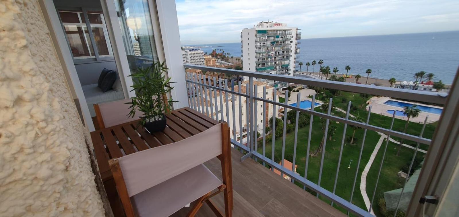 Inmejorables Vistas Al Mediterraneo Benalmadena Bagian luar foto