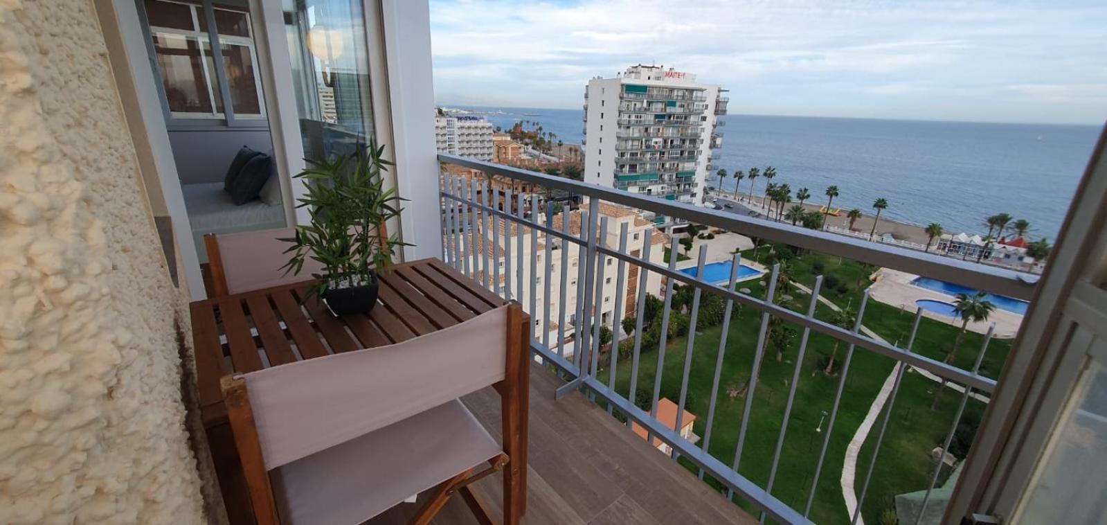 Inmejorables Vistas Al Mediterraneo Benalmadena Bagian luar foto
